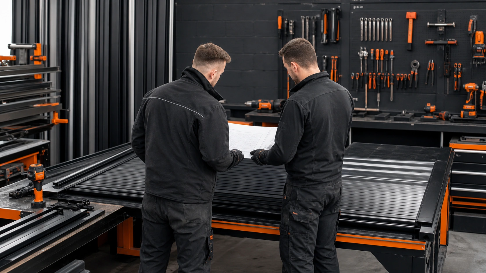 Atelier Steel Force dédié aux fermetures métalliques